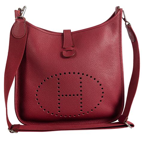 Hermes rouge casaque bag